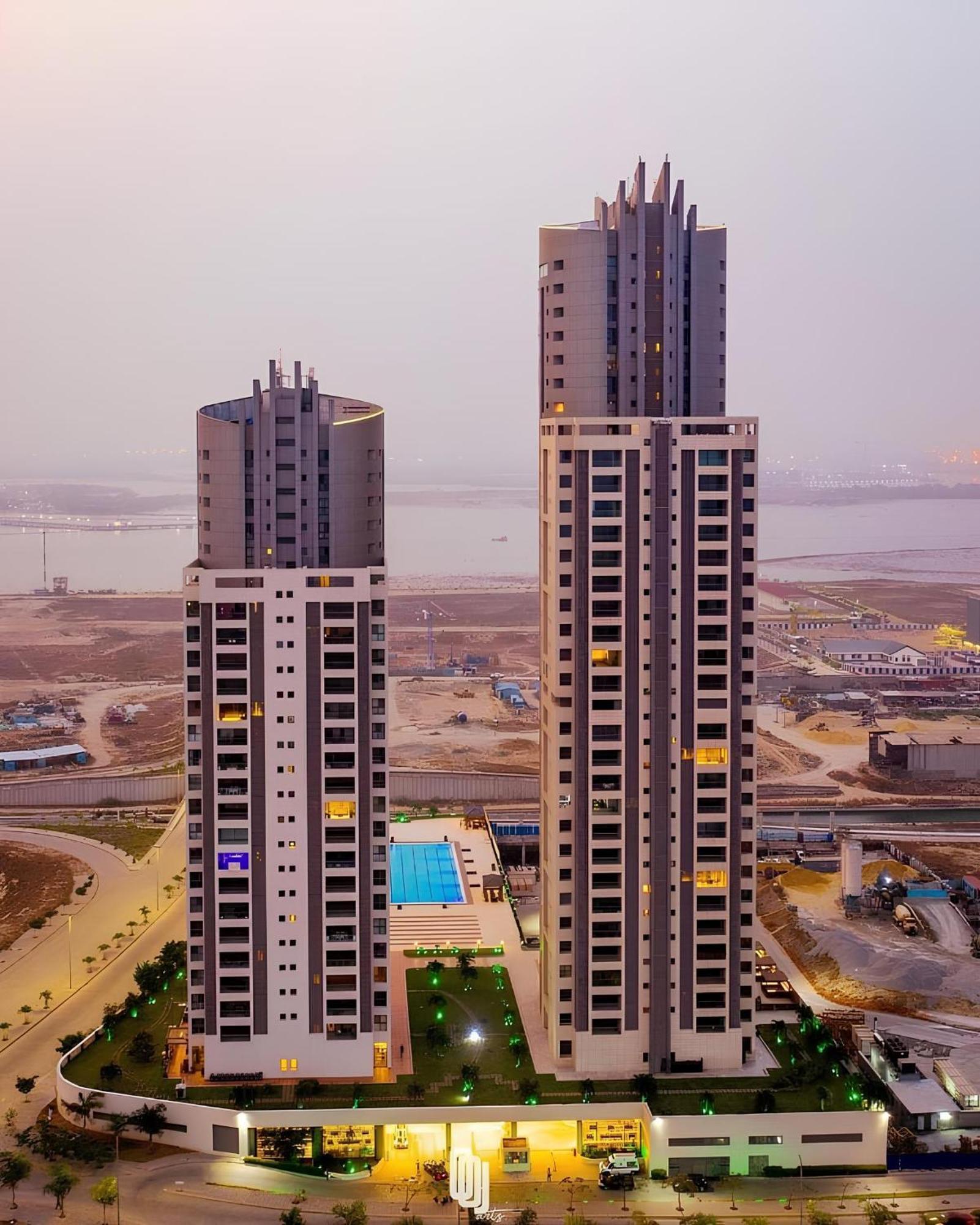 Eko Pearl Towers, Eko Atlantic Apartments By Nairahomes Lagos Eksteriør bilde